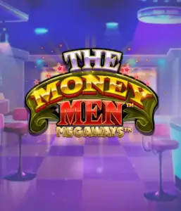 Dive into the dynamic world of The Money Men Megaways game by Pragmatic Play, showcasing a vibrant logo with glittering stars set against a lavish casino backdrop. This graphic captures the energy and allure of casino gaming with its eye-catching design and colorful ambiance. Perfect for gambling fans seeking Vegas-style excitement. 