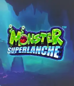 Enter the mysterious depths with the Monster Superlanche game by Pragmatic Play, highlighting a bright and charming monster logo against a foggy cave background. This graphic conveys the fun and excitement of a monster-themed game, great for those who enjoy quirky themes, offering a fantastic play experience. 