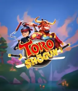 Explore the vibrant world of the Toro Shogun game by ELK Studios, featuring a fearless samurai and a playful red bull together on an adventure. This image portrays the combination of Japanese culture and whimsical fantasy, set against a peaceful forest backdrop. Great for fans of Japanese-inspired slots, offering a captivating gaming experience.